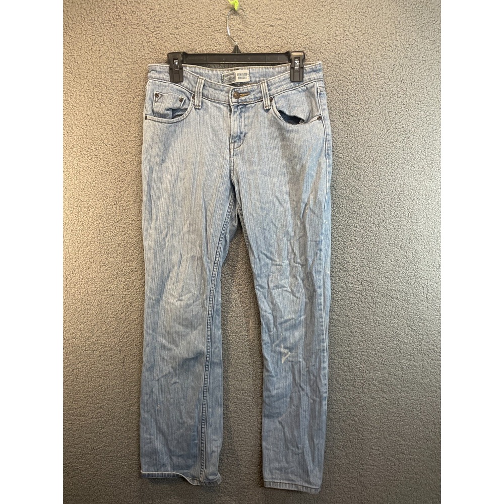 Levi Strauss Signature‎ Jeans Women's Misses 6 Med Boot Cut Low Rise Jean
